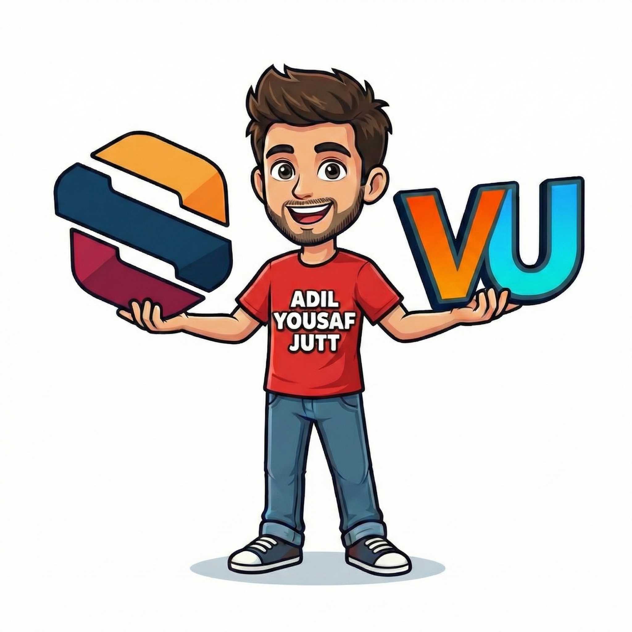 Adil Yousaf Jutt - Sparkle Software Mascot